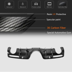 Купить Диффузор заднего бампера V1 (Карбон) для Toyota Supra 2019- гг