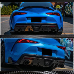 Купить Диффузор заднего бампера V1 (Карбон) для Toyota Supra 2019- гг