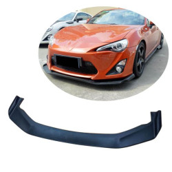 Купить Накладка на передний бампер Lip V3 (Карбон) для Toyota GT86