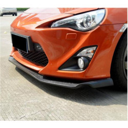 Купить Накладка на передний бампер Lip V3 (Карбон) для Toyota GT86