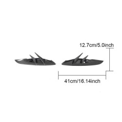 Купить Накладки на передний бампер. для Toyota Supra 2019- гг