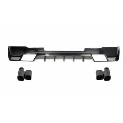 Купить Диффузор заднего бампера (Карбон) для Land Rover Defender 2019- рр