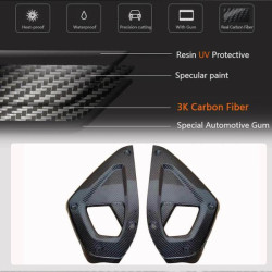 Купить Накладки на панель (Карбон) для Land Rover Defender 2019- рр