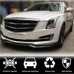 Купити Накладка на передній бампер Lip (для Base, Карбон) для Cadillac ATS
