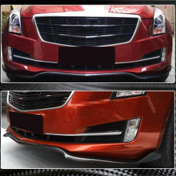 Купити Накладка на передній бампер Lip (для Base, Карбон) для Cadillac ATS