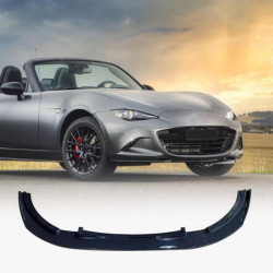 Купить Накладка на передний бампер Lip V1 (2022-2025, Карбон) для Mazda MX-5