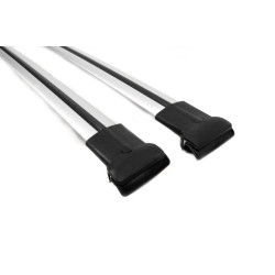 Купить Перемычки на обычные рейлинги без ключа Can V1 (2 шт) до 105 см, Черные для Volkswagen Tiguan 2016-2023 гг