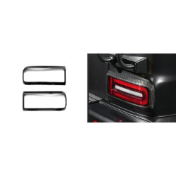 Купить Обводка задних фонарей (Карбон) для Mercedes G сlass W465 2025- гг