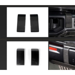 Купить Комплект накладок на передний и задний бампер (для G63 AMG, карбон) для Mercedes G сlass W465 2025- гг