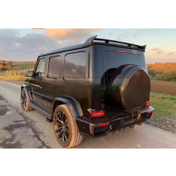 Купить Диффузор заднего бампера V2 (для G63 AMG, Карбон) для Mercedes G сlass W463 2018-2024 гг