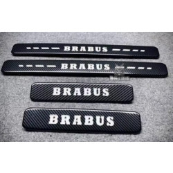 Купить Накладки на пороги BRB-Style (Карбон) для Mercedes G сlass W463 2018-2024 гг