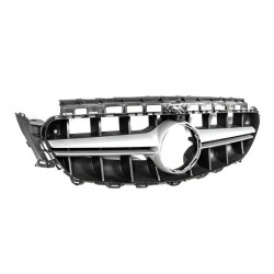 Купить Передняя решетка в дизайне E63 AMG Silver (для 2016-2020) для Mercedes E-class coupe C238