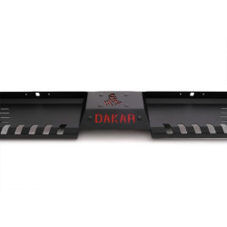 Купити Бокові пороги Dakar V2 без LED (2 шт, метал) для Volkswagen Amarok 2022- рр