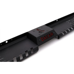 Купити Бокові пороги Dakar V2 без LED (2 шт, метал) для Volkswagen Amarok 2022- рр