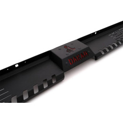 Купити Бокові пороги Dakar V2 без LED (2 шт, метал) для Volkswagen Amarok 2022- рр