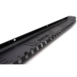 Купити Бокові пороги Dakar V1 без LED (2 шт, метал) для Volkswagen Amarok 2022- рр