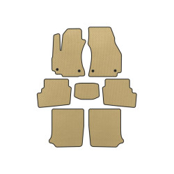 Купити Килимки EVA (3 ряди, 2003-2005, 7-ми місний, Бежевий) для Opel Zafira A рр