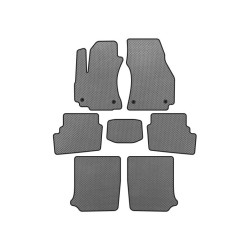Купити Килимки EVA (3 ряди, 2003-2005, 7-ми місний, Сірий) для Opel Zafira A рр