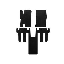 Купити Килимки EVA (2 ряди, Чорний) для Ssang Yong Rodius