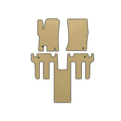 Купити Килимки EVA (2 ряди, Бежевий) для Ssang Yong Rodius