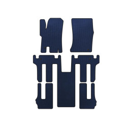 Купити Килимки EVA (3 ряди, Синій) для Ssang Yong Rodius