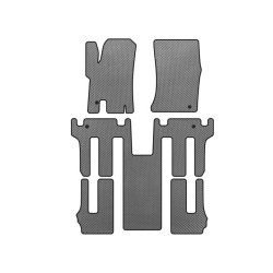 Купити Килимки EVA (3 ряди, Сірий) для Ssang Yong Rodius
