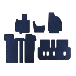 Купити Килимки EVA (3 ряди, 6-ти місний, Синій) для Toyota Previa 2006-2019 рр