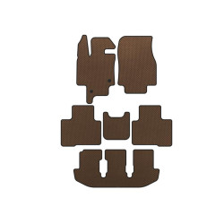 Купити Килимки EVA (3 ряди, 7-ми місний, Коричневий) для Toyota Highlander 2019- рр