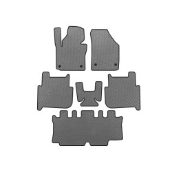Купити Килимки EVA (3 ряди, 2006-2010, 7-ми місний, Сірий) для Volkswagen Touran рр