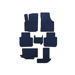 Купить Коврики EVA (3 ряда, 7-местный, Синий) для Volkswagen Atlas (Terramont)