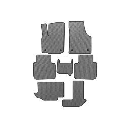 Купить Коврики EVA (3 ряда, 7-местный, Серый) для Volkswagen Atlas (Terramont)
