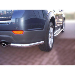 Купить Задние уголки AK003 (2 шт, нерж) для Chevrolet Captiva 2006-2019 гг