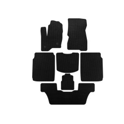 Купить Коврики EVA (3 ряда, 2013-2019, Черный) для Ford Flex