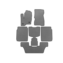Купить Коврики EVA (3 ряда, 2013-2019, Серый) для Ford Flex