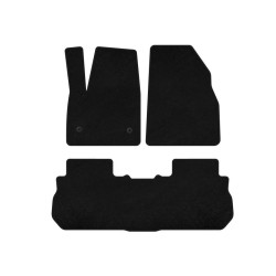 Купить Коврики текстильные Premium (2 ряда, 2017-2019, Черный) для GMC Acadia 2017- гг