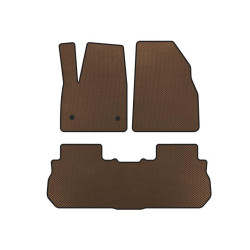 Купить Коврики EVA (2 ряда, 2017-2019, Коричневый) для GMC Acadia 2017- гг