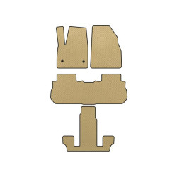 Купить Коврики EVA (3 ряда, 2017-2019, Бежевый) для GMC Acadia 2017- гг