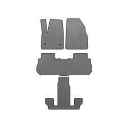 Купить Коврики EVA (3 ряда, 2017-2019, Серый) для GMC Acadia 2017- гг