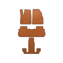 Купить Коврики EVA (3 ряда, 2017-2019, Оранжевый) для GMC Acadia 2017- гг