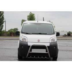 Купить Кенгурятник WT006 (нерж) для Fiat Fiorino/Qubo