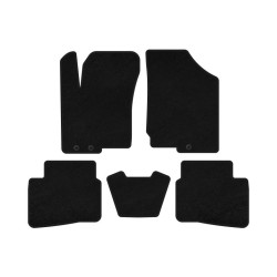 Купить Коврики текстильные Classic (2008-2012, Черный) для Kia Forte