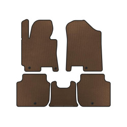 Купить Коврики EVA (2012-2016, Коричневый) для Kia Forte