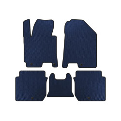 Купить Коврики EVA (2016-2018, Синий) для Kia Forte