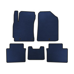 Купить Коврики EVA (2018-2021, Синий) для Kia Forte