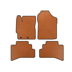 Купить Коврики EVA (Оранжевый) для Toyota Prius C 2012-2019 гг