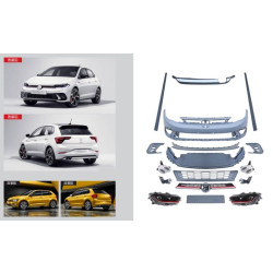 Купить Комплект обвесов GTI (для 2021-2025) для Volkswagen Polo 2017- рр