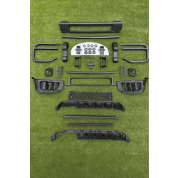 Купити Захист переднього бампера з решіткою (для AMG G63) для Mercedes G сlass W465 2025- рр