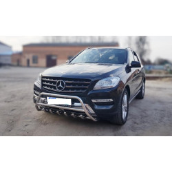 Купить Кенгурятник WT003 (нерж.) для Mercedes GLE/ML сlass W166