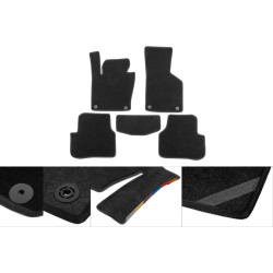 Купить Коврики текстильные Classic (Черные) 2 ряда для Volkswagen ID.6