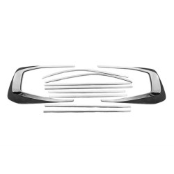 Купить Полная окантовка окон дизайн 2025 (2008-2015, нерж) для Lexus LX570 / 450d